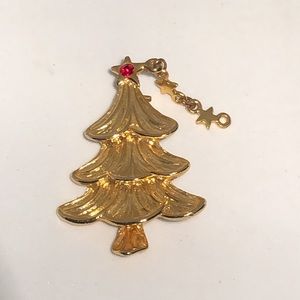 Vintage AAi Christmas Tree Brooch